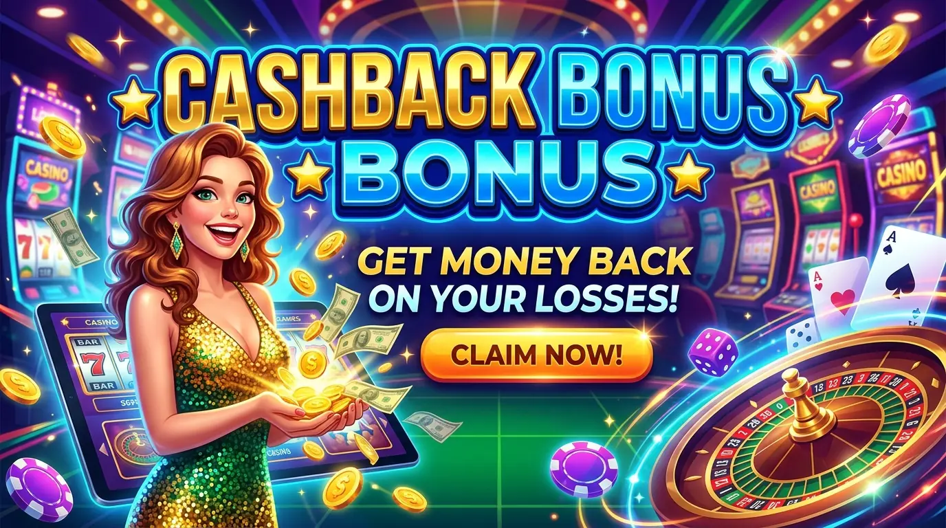 Slots Garden casino cashback bonus