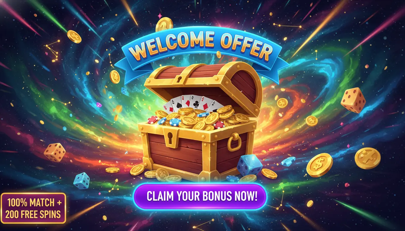 Slots Garden welcome offer