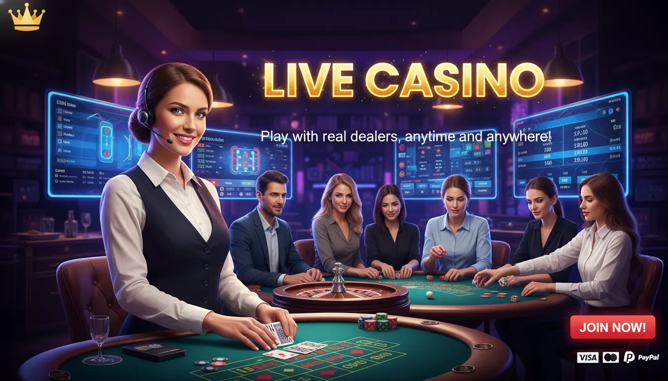 Slots Garden live casino games